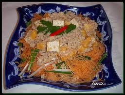 สูตรอาหาร – หมี่กะทิ